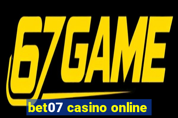 bet07 casino online